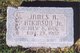 Gravestone of James A. Atkinson, Jr., 1902-1902