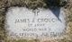 Gravestone of James A. Crouch, 1908-1996