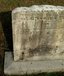 Gravestone of Christina (Whipple) Watrous (bottom piece)