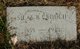 Gravestone of Silas B. Crouch