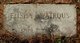 Gravestone of Elisha L. Watrous