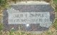Gravestone of Julia Ellen Whipple, 1885-1961