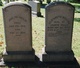 Gravestones of Joseph and Elizabeth (Ballou) Healy