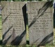 Gravestones of Capt. Benjamin Comstock and Mary (Winsor) Comstock