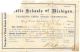 1871 Teaching Certificate of Mary Kellogg